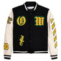 Graphics Leather Varsity - Black/Yellow
