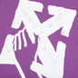 Hand Arrow Over S/S Tee - Orchid/White