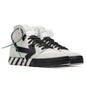 High Top Vulcanized Leather - White/black
