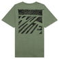 Kids Scribble S/S Tee - Olive/Black
