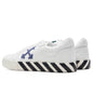 Low Vulcanized Canvas - White/Navy Blue
