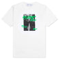 Metro Type Over Skate S/S Tee - White/Green