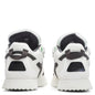 Midtop Sponge Sneakers - White/Black