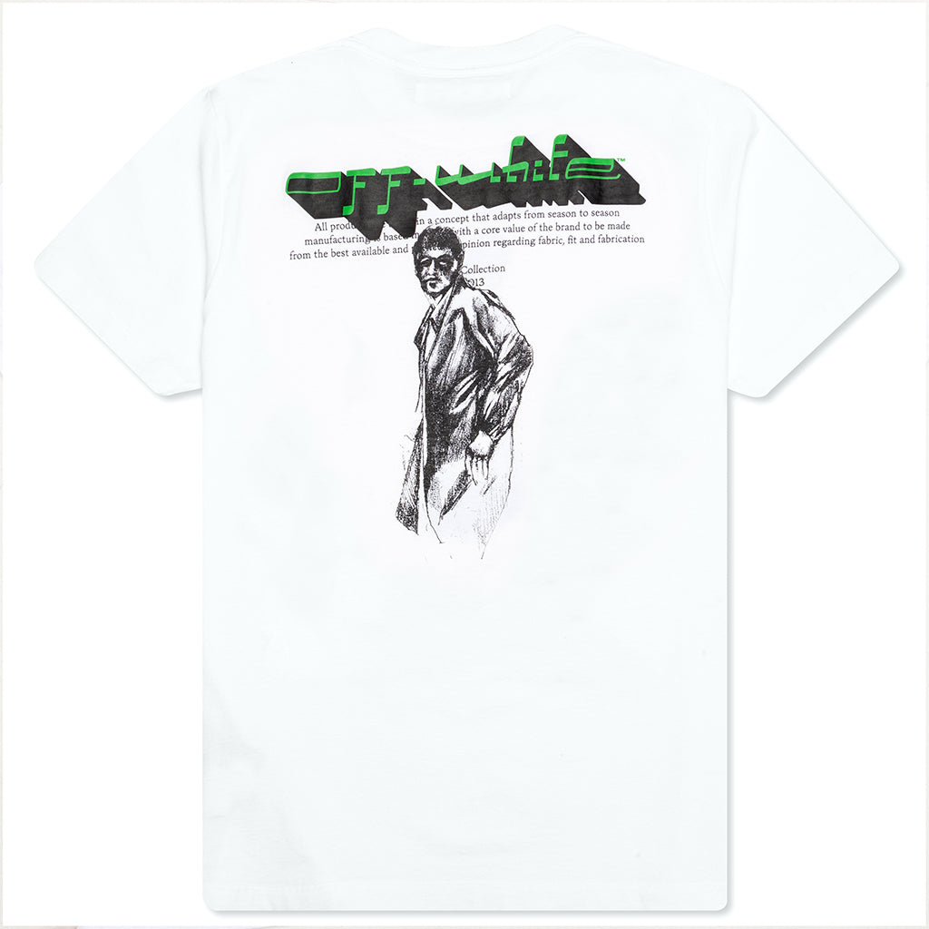 Mirko Two S/S Over Tee - White/Black