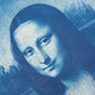 Mona Lisa Slim S/S Tee - Black/Blue