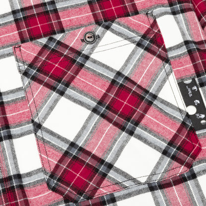 OW Allover Check Flannel Shirt - Red/No Color