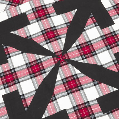 OW Allover Check Flannel Shirt - Red/No Color