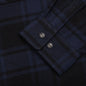 Outline Arr Flannel Shirt - Blue/White