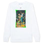 Pascal Print L/S Tee - White/Green