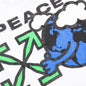 Peace Worldwide S/S Slim Tee - White/Green