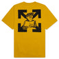 Pencil Arch S/S Over Tee - Ocher Yellow/Black