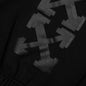 Rubber Arrow Slim Sweatpant - Black/Black
