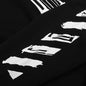 Kids Script Crewneck - Black/White