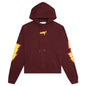 Thunder Stable Skate Hoodie - Barolo/Yellow
