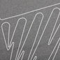 Wave Outl Diag Slim Hoodie - Melange Grey