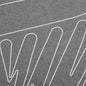 Wave Outl Diag Slim S/S Tee - Melange Grey