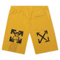 Pencil Arch Sweatshort - Ocher Yellow/Black