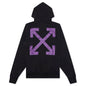 Arrow Caravaggio Mercy Skate Hoodie - Black/Orchid