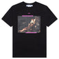 Arrow Caravaggio St Francis Slim S/S Tee - Black/Cyclamen