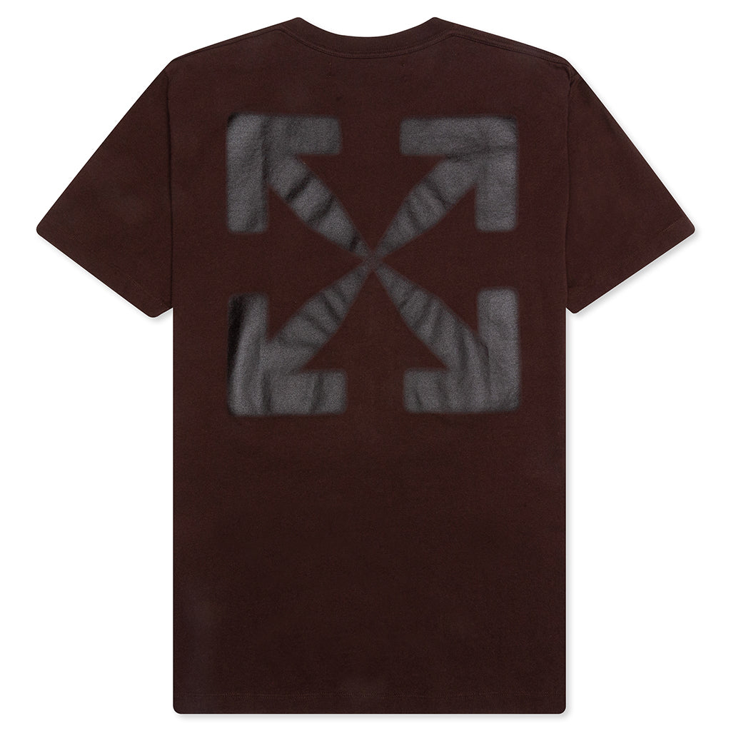 Blurred Mona Lisa S/S Slim Tee - Brown/Brown