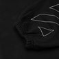 Diag OW Logo Shorten Sweatpant - Black/White
