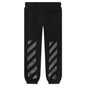 Diagonal Tab Shorten Sweatpant - Black/Black