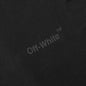 Diagonal Tab Shorten Sweatpant - Black/Black