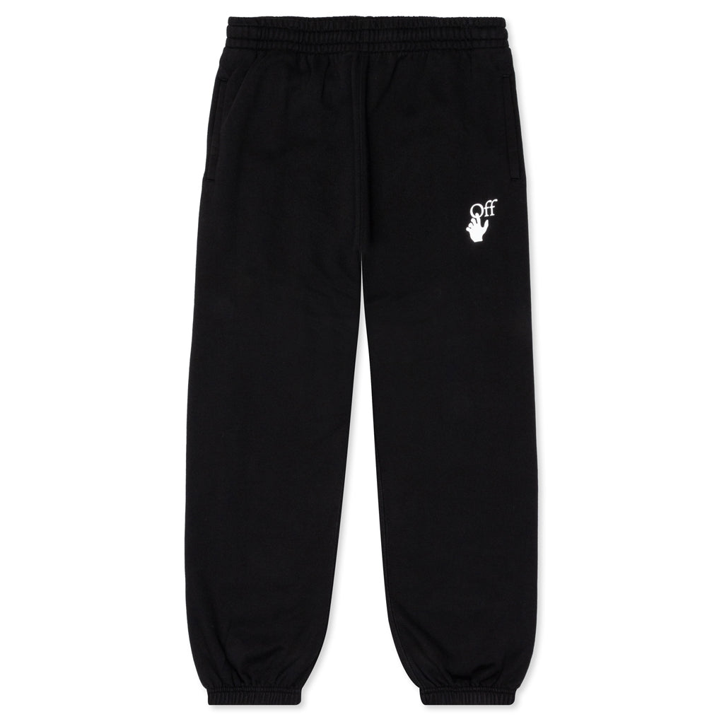 Marker Slim Sweatpant - Black/Fuchsia