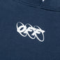 Mirko First Over Hoodie - Dark Blue/White