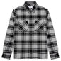 Outline Arr Flannel Shirt - Melange Grey