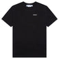 Outline Arrow Over S/S Tee - Black/White