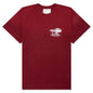 Cross Tee - Burgundy