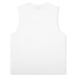 Onyx Sleeveless Shirt - White