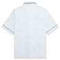 Open Collar Shirt - Light Blue