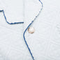 Open Collar Shirt - Light Blue