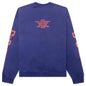 Origins Bleached Oversize Crew - Bleached Blue
