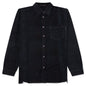 Over Dye 7 Cuts Wide Shirt - Black