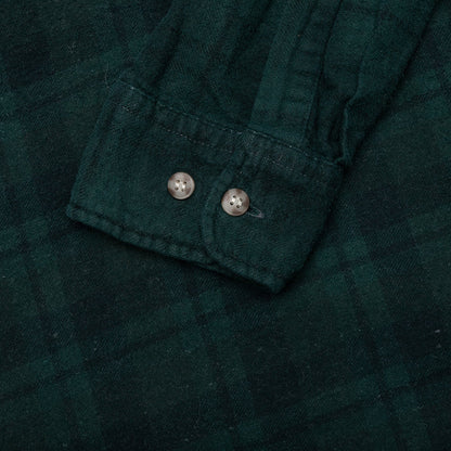 Over Dye 7 Cuts Wide Shirt - Green
