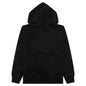 Over Dye Pullover Relaxed Fit Hoodie - Black