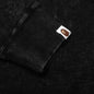 Over Dye Pullover Relaxed Fit Hoodie - Black