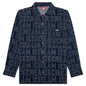 Oversized Echo L/S Shirt - Blue Moon