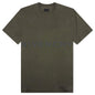 Oversized Fit Givenchy Embroidery T-Shirt - Greyish Green