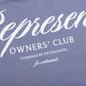Owners Club Script T-Shirt - Dusty Blue