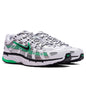 P-6000 - White/Black/Metallic Silver/Spring Green