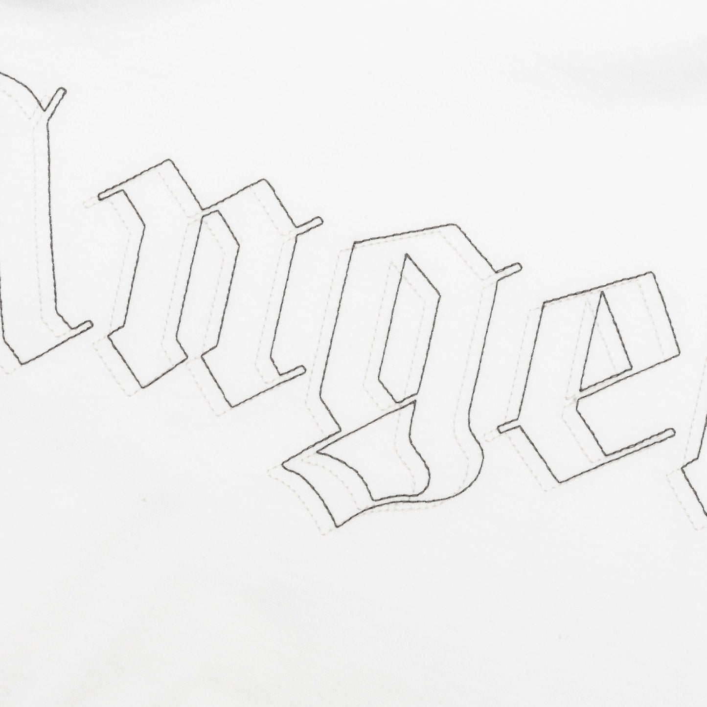 PA Monogram Over Tee - Off-White