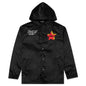 Berlin Satin Coaches Jacket - Black