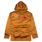 Berlin Satin Coaches Jacket - Caramel