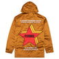 Berlin Satin Coaches Jacket - Caramel
