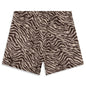 Breaker Fuzzy Stripe Shorts - Tan