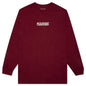 Core Embroidered L/S Shirt - Burgundy